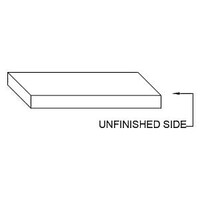Floating Shelf - Finished Front & Left Side (Option 2)