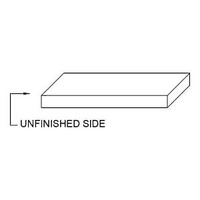 Floating shelf- finished front & right side (option1)